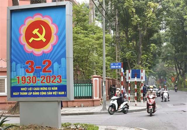 Laos and Cambodia Extend Messages of Celebration for the 93rd Founding Anniversary of the Communist Party of Vietnam